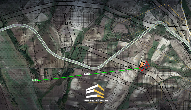 Arnavutköy, Çilingir'de satılık ticari imarlı konut arsası 