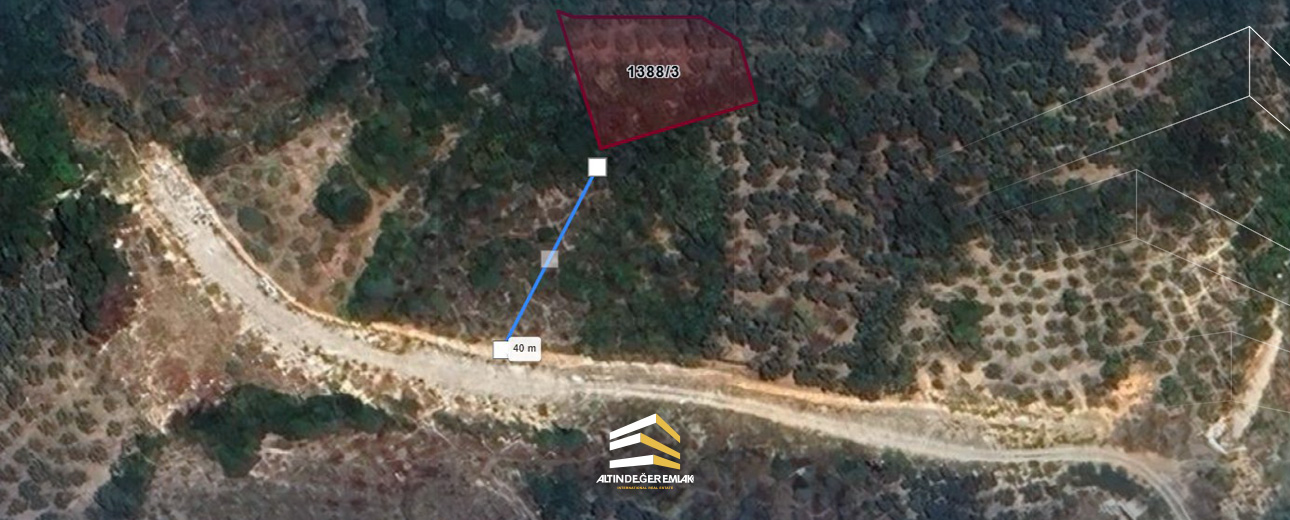 Land for sale, ready for construction, in the city of Bursa