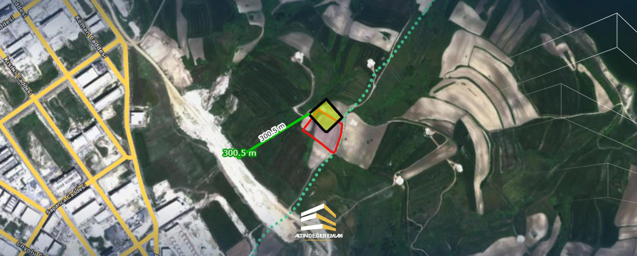 Arnavutköy bölgesinde satılık özel arsa.
