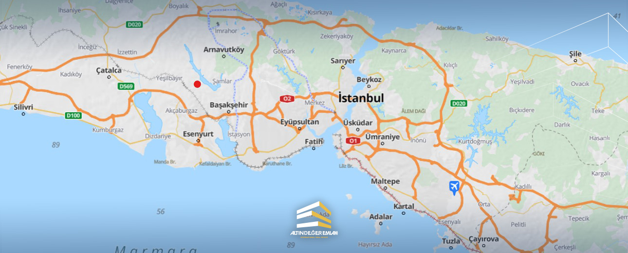 Exclusive land for sale in the Arnavutköy area